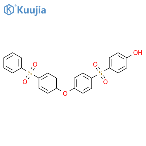 Phenol, 4-[[4-[4-(phenylsulfonyl)phenoxy]phenyl]sulfonyl]- structure