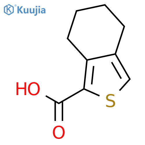 4,5,6,7-Tetrahydrobenzocthiophene-1-carboxylic Acid structure