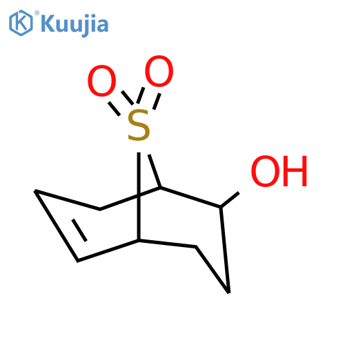 9-Thiabicyclo[3.3.1]non-6-en-2-ol,9,9-dioxide structure