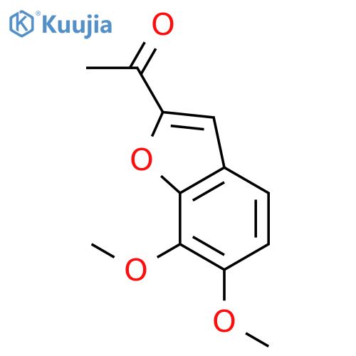 Ethanone,1-(6,7-dimethoxy-2-benzofuranyl)- structure