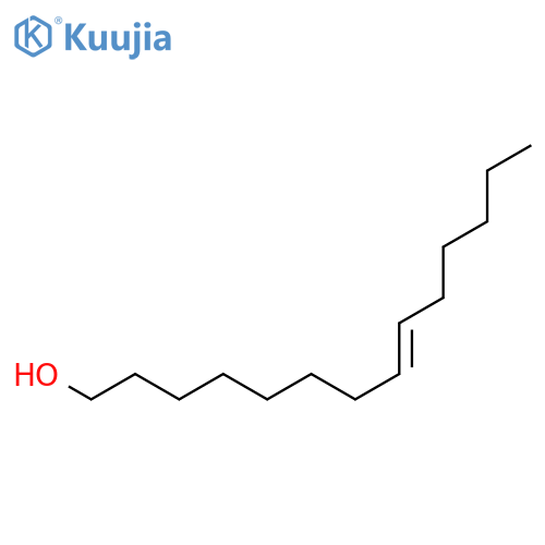 8-Tetradecen-1-ol, (Z)- structure