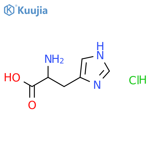 DL-Histidine hydrochloride structure