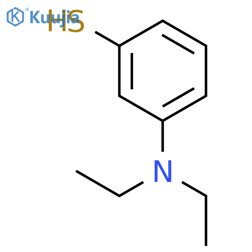 Benzenethiol, 3-(diethylamino)- structure