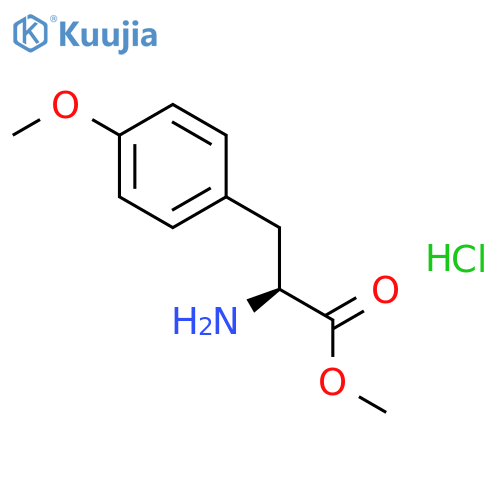 Tyrosine, O-methyl-, methyl ester, hydrochloride structure
