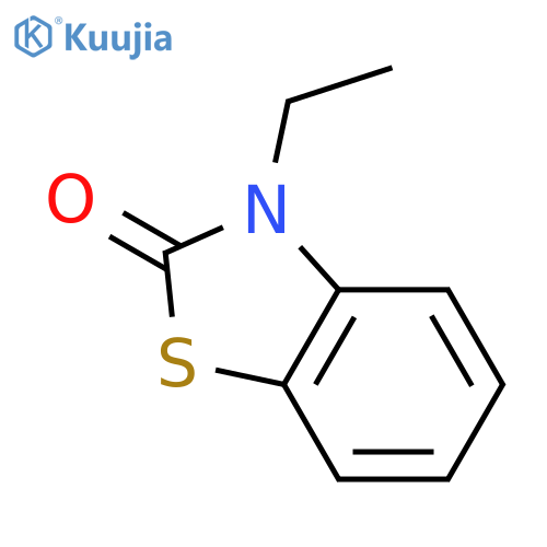 2(3H)-Benzothiazolone, 3-ethyl- structure