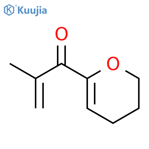 2-Propen-1-one, 1-(3,4-dihydro-2H-pyran-6-yl)-2-methyl- structure