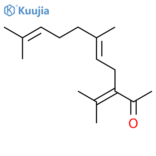 5,9-Undecadien-2-one, 6,10-dimethyl-3-(1-methylethylidene)-, (E)- structure