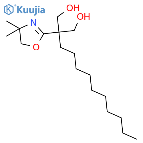 2-Decyl-2-(4,4-dimethyl-4,5-dihydro-1,3-oxazol-2-yl)propane-1,3-diol structure