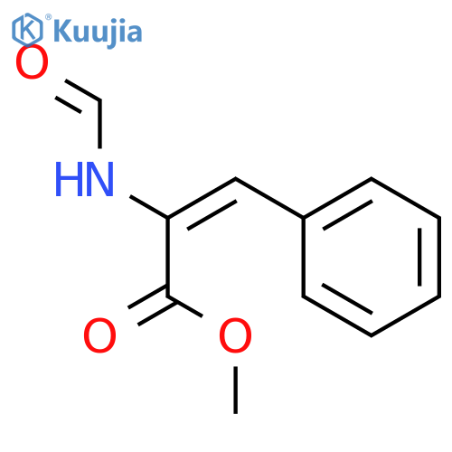 (Z)-Methyl 2-formamido-3-phenylacrylate structure