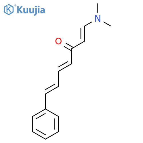 (1E,4E,6E)-1-(dimethylamino)-7-phenylhepta-1,4,6-trien-3-one structure