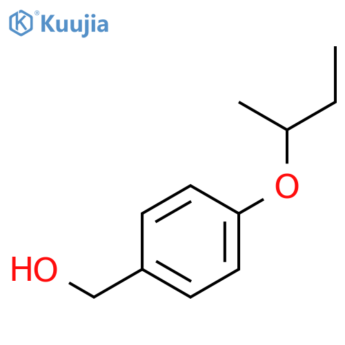 (4-(sec-Butoxy)phenyl)methanol structure