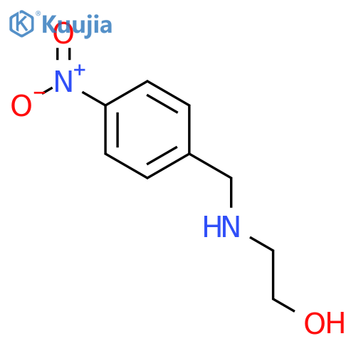 2-{(4-nitrophenyl)methylamino}ethan-1-ol structure