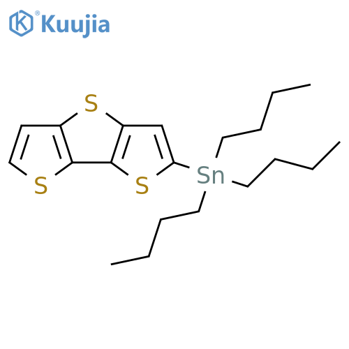 Stannane, tributyldithieno[3,2-b:2',3'-d]thien-2-yl- structure