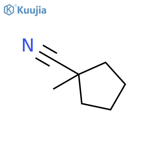 1-methylcyclopentane-1-carbonitrile structure