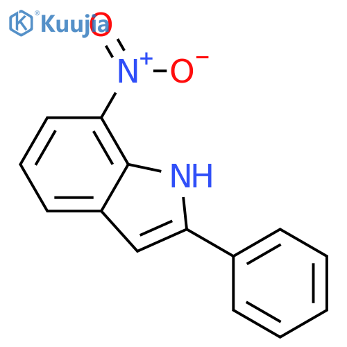 7-Nitro-2-phenyl-1h-indole structure