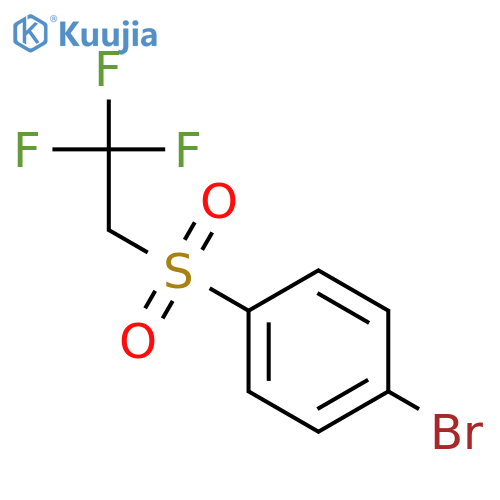 1-Bromo-4-((2,2,2-Trifluoroethyl)Sulfonyl)Benzene structure