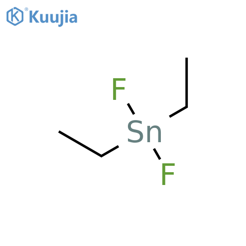 Stannane,diethyldifluoro- structure