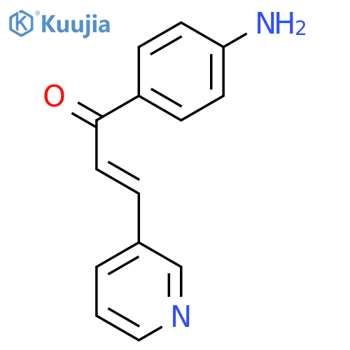 2-Propen-1-one,1-(4-aminophenyl)-3-(3-pyridinyl)- structure
