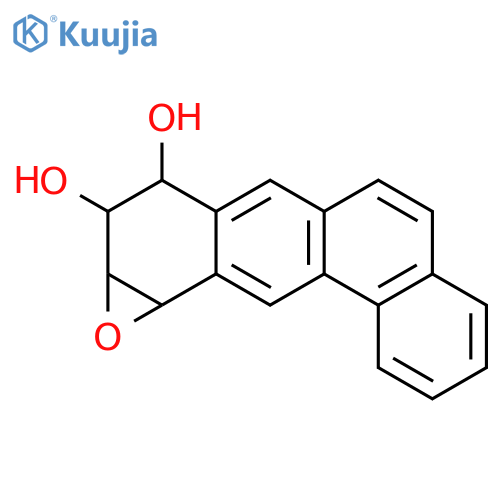 (1aS,2S,3R,11bR)-1a,2,3,11b-Tetrahydrobenz7,8anthra1,2-boxirene-2,3-diol structure