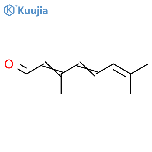 2,4,6-Octatrienal, 3,7-dimethyl- structure