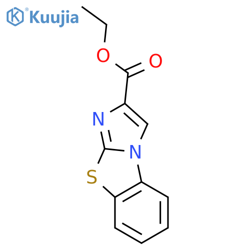 Ethyl imidazo[2，1-b][1，3]benzothiazole-2-carboxylate structure
