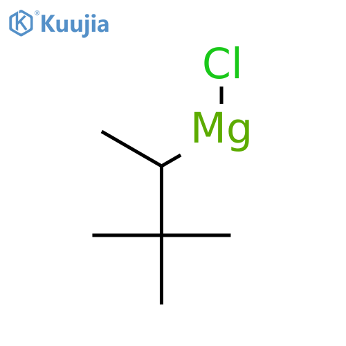 MAGNESIUM, CHLORO(1,2,2-TRIMETHYLPROPYL)- structure