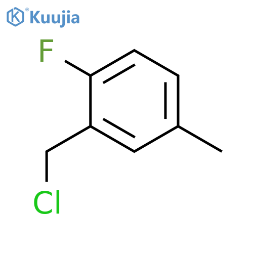 2-(chloromethyl)-1-fluoro-4-methylbenzene structure