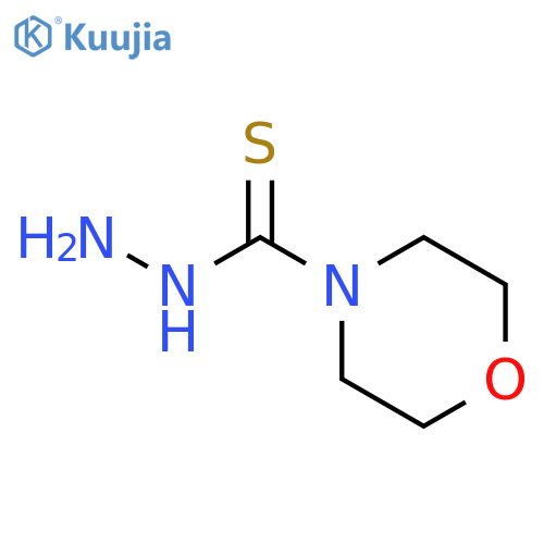N-aminomorpholine-4-carbothioamide structure