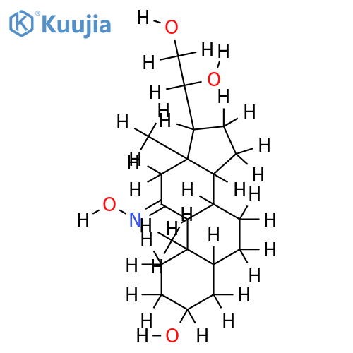 Oxime-(3alpha,5alpha,20S)-3,20,21-Trihydroxypregnan-11-one structure