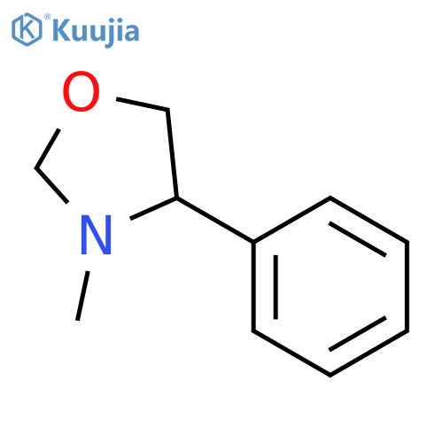 Oxazolidine, 3-methyl-4-phenyl- structure