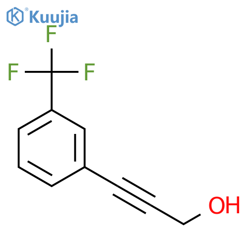 3-(3-Trifluoromethyl-phenyl)-prop-2-yn-1-ol structure
