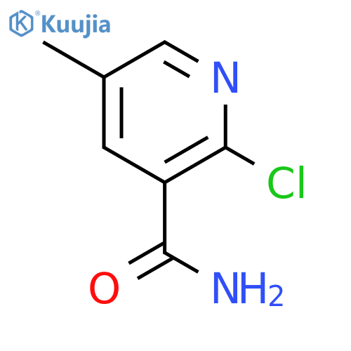2-Chloro-5-methylnicotinamide structure