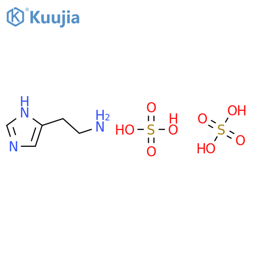 1H-IMIDAZOLE-4-ETHANAMINE, SULFATE (1:2) structure