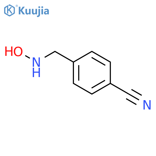 4-(hydroxyamino)methylbenzonitrile structure