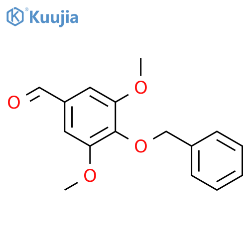 4-(Benzyloxy)-3,5-dimethoxybenzaldehyde structure