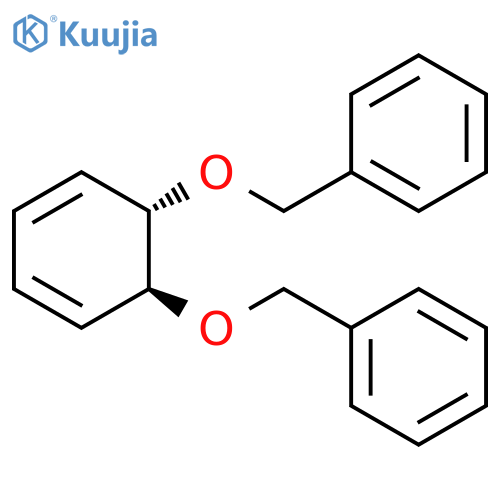 Benzene,1,1'-[(1S,2S)-3,5-cyclohexadiene-1,2-diylbis(oxymethylene)]bis- structure