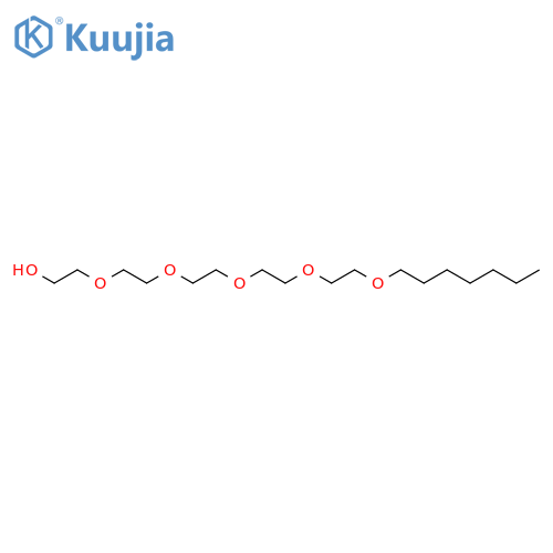 N-Heptylpentaoxyethylene structure