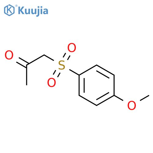 1-(4-Methoxyphenyl)sulfonylpropan-2-one structure