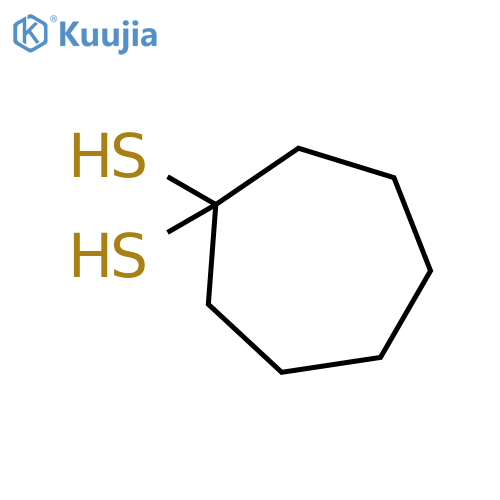 Cycloheptane-1,1-dithiol structure