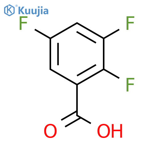 2,3,5-Trifluorobenzoic acid structure