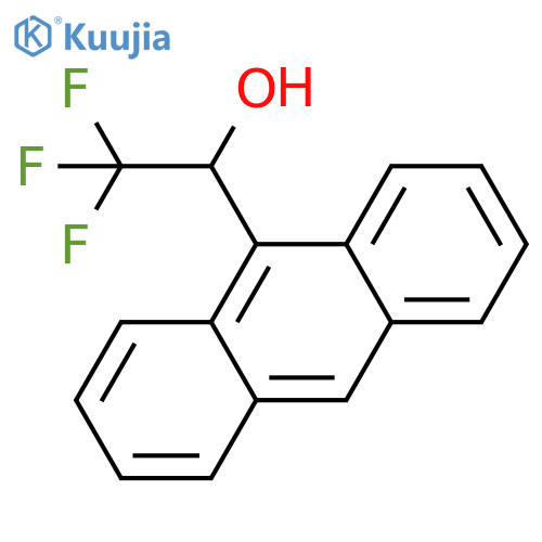 2,2,2-Trifluoro-1-(9-anthryl)ethanol structure