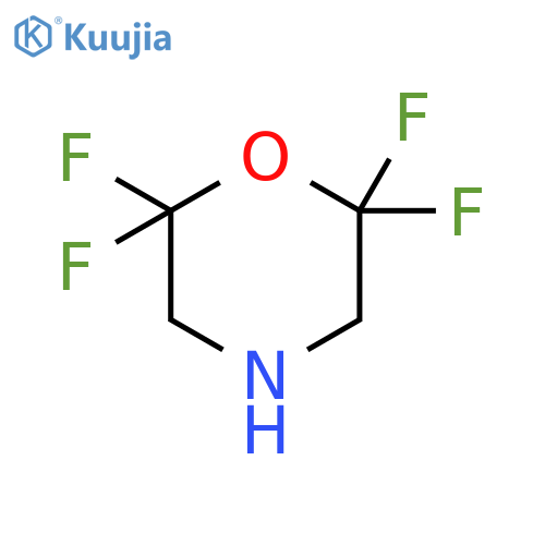2,2,6,6-Tetrafluoromorpholine structure