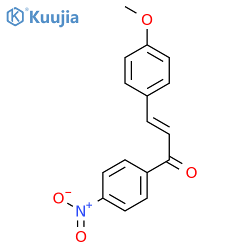 2-Propen-1-one,3-(4-methoxyphenyl)-1-(4-nitrophenyl)- structure