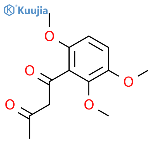 1,3-Butanedione, 1-(2,3,6-trimethoxyphenyl)- structure