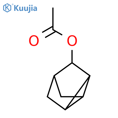 tricyclo[2.2.1.0~2,6~]hept-3-yl acetate structure