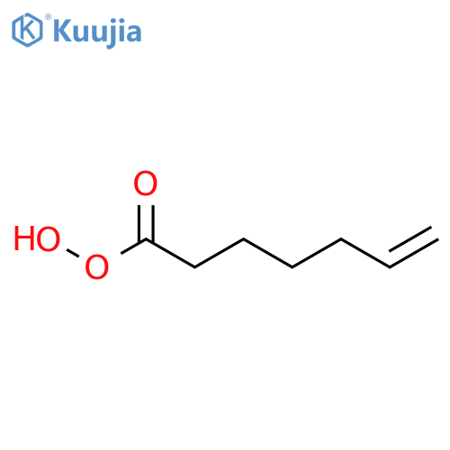 6-Hepteneperoxoic acid structure