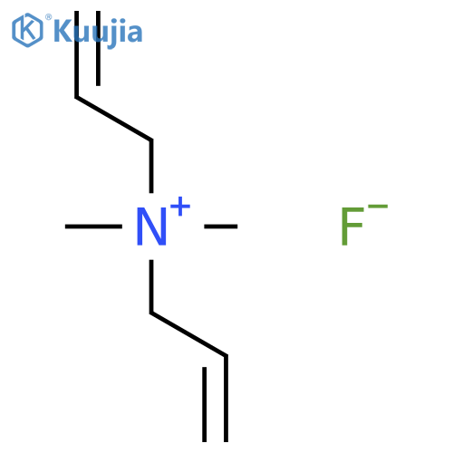 2-Propen-1-aminium, N,N-dimethyl-N-2-propenyl-, fluoride structure