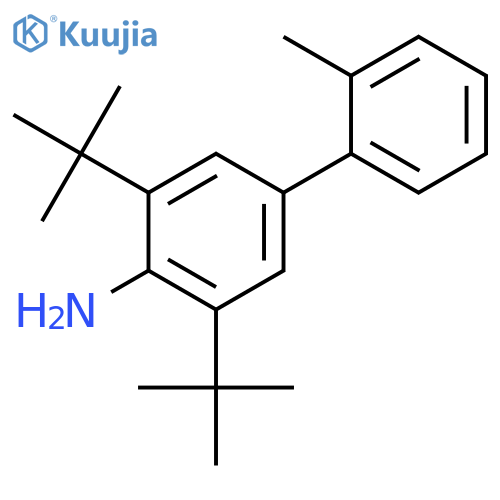 [1,1'-BIPHENYL]-4-AMINE, 3,5-BIS(1,1-DIMETHYLETHYL)-2'-METHYL- structure