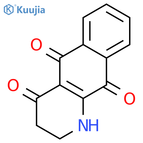 2,3-dihydrobenzo[g]quinoline-4,5,10(1H)-trione structure