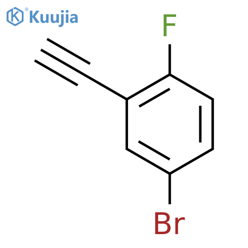 5-Bromo-2-fluorophenylacetylene structure